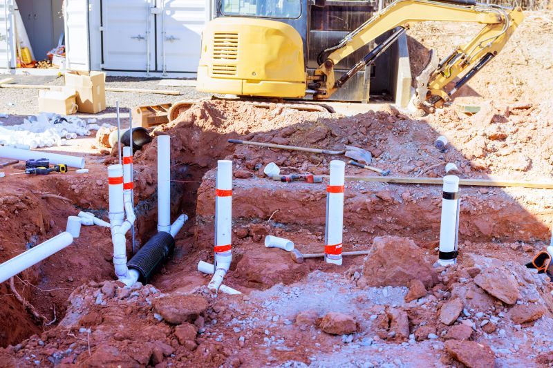 Plumbing Drain Installation detail